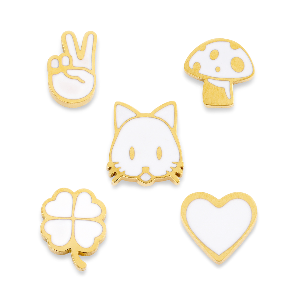 KITSbitz - Enamel Charm Set